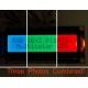 RGB backlight positive LCD 16x2 + extras (black on RGB)