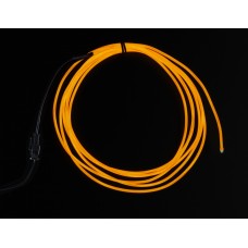 EL wire starter pack - Orange 2.5 meter (8.2 ft)