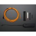 EL wire starter pack - Orange 2.5 meter (8.2 ft)