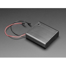 4xAA Battery Holder w/On/Off Switch
