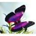 Robotic Insect: Life-like Moving Butterfly - Violet Morpho AC